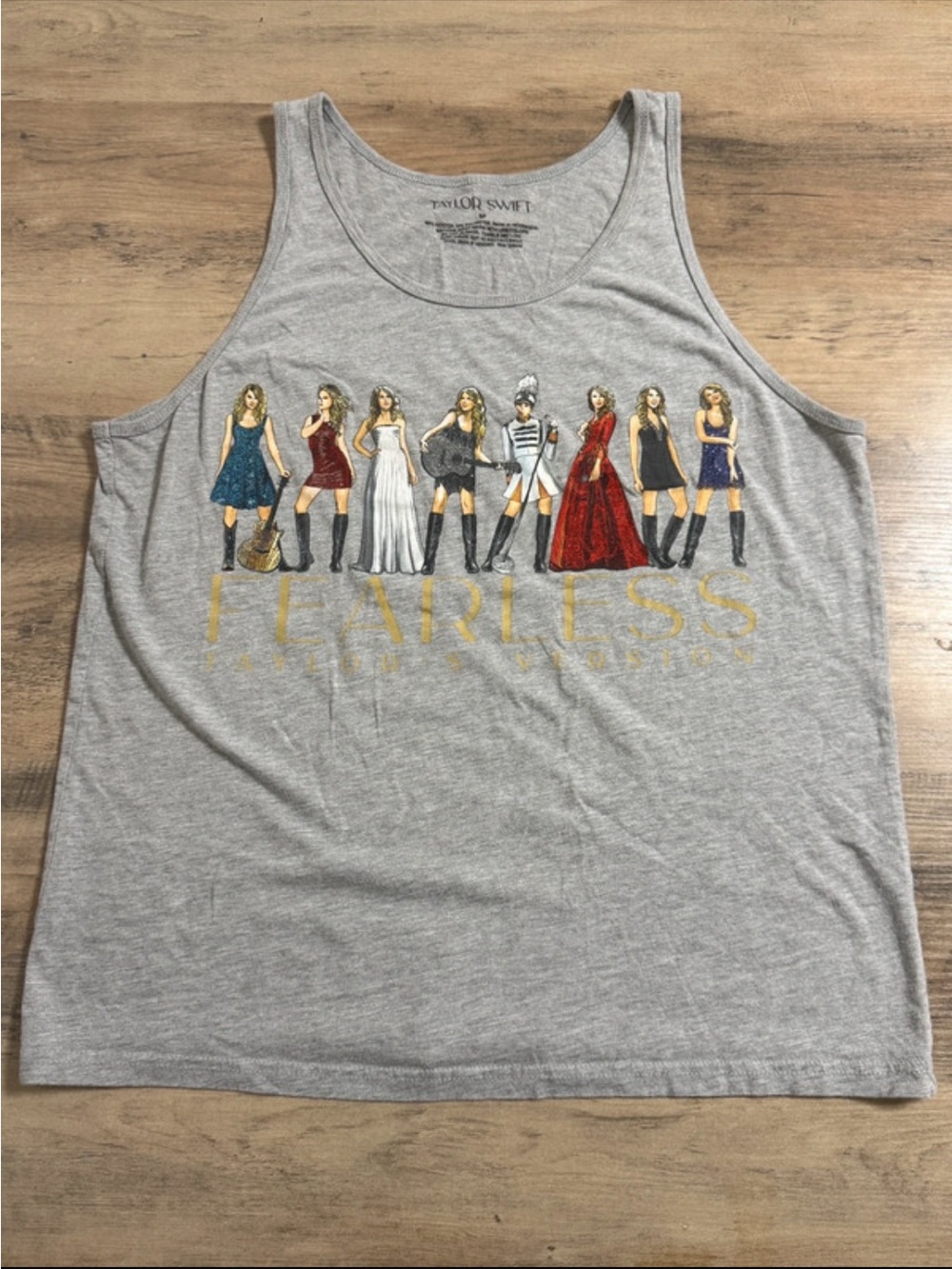 Taylor Swift “Fearless” (Taylor’s Version) Eras Tank Top
